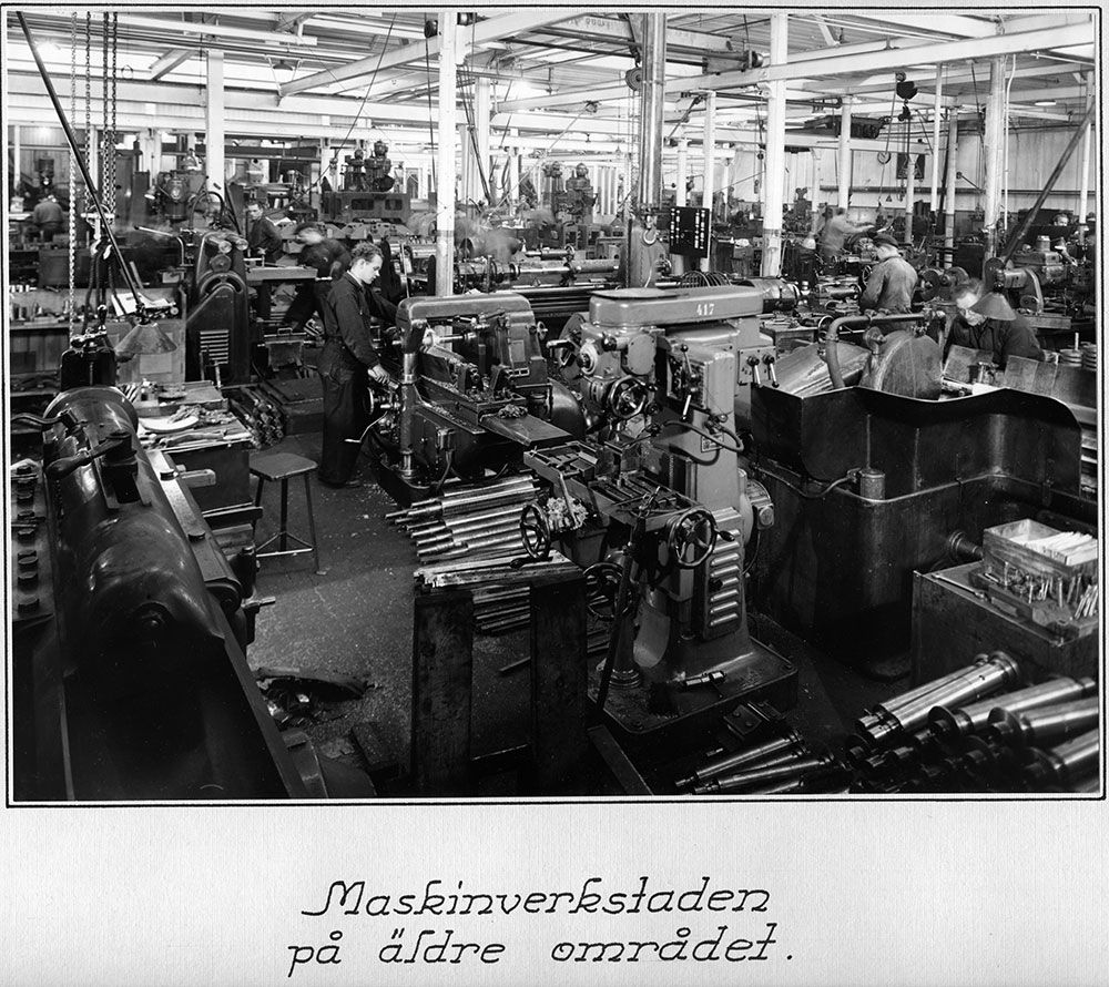 Historisk bild, Jonsereds Fabriker